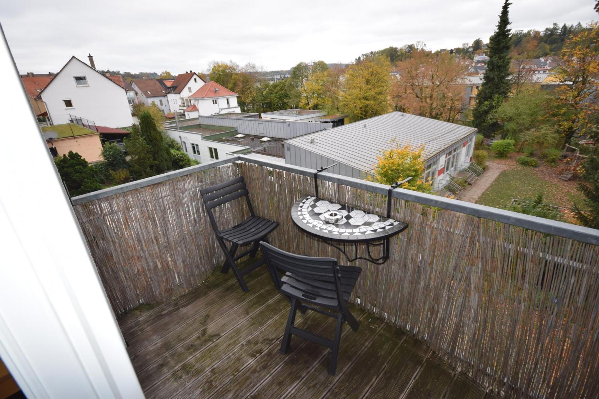 Nestwerk Komfort R23-12 - Balkon, Arbeitsplatz & Zentrumsnah Biberach an der Riss Exterior photo